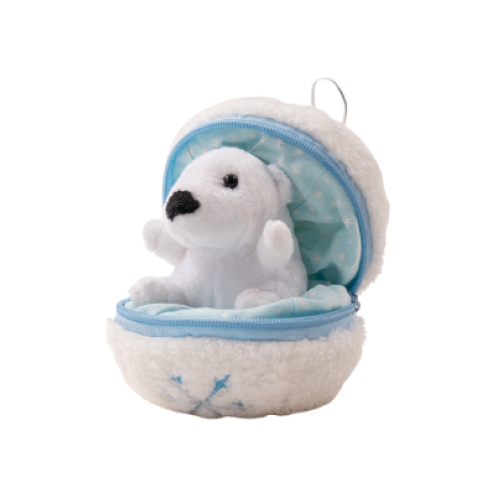 Zip Up Snowball Polar Bear