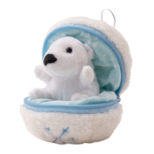 Zip Up Snowball Polar Bear
