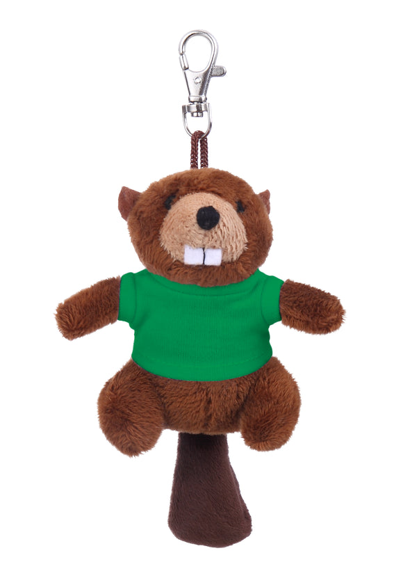 Beaver Keychain with Team Jersey 4"