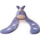 Blue narwhal weighted plush hugger, product view