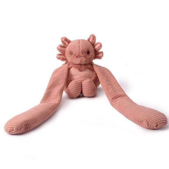 Small weighted axolotl stuffed animal, alternate product view