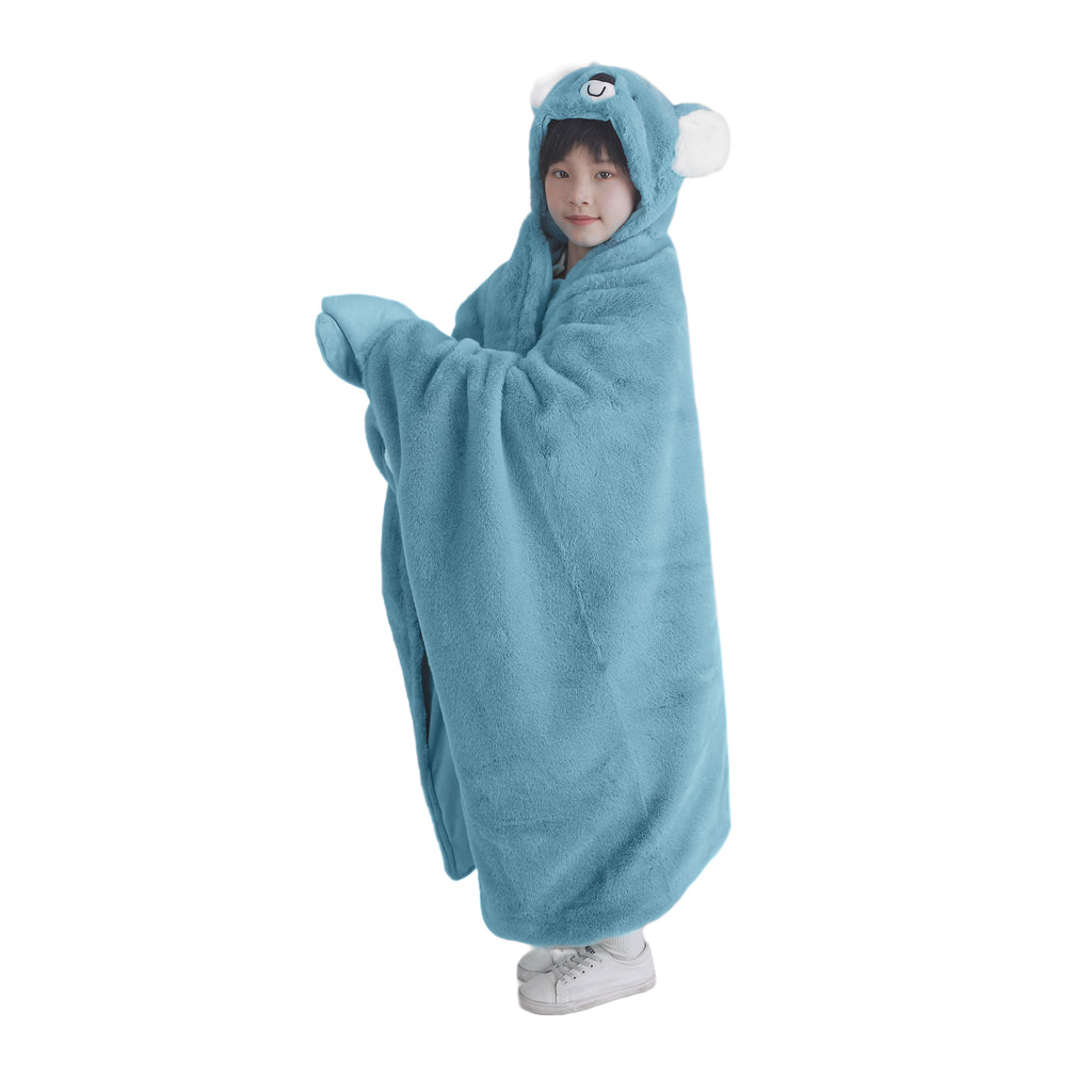 Koala Sensory Weighted Stuffed Animal Robe Hoodie Blanket – Plushland