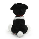 White Collie Dog Plush in Collar 8"-3
