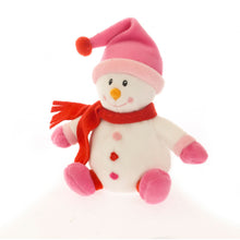 Snowman Stuffed Animal with Hat and Scarf 6''