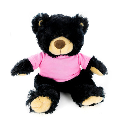 Noah Black Bear in Custom Tee 12"