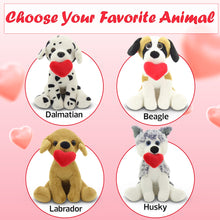 Valentine Pawpals Puppy Dog 8''