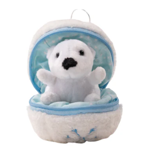 Zip Up Snowball Polar Bear