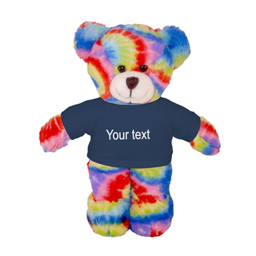 Personalized Tie-dye Bear
