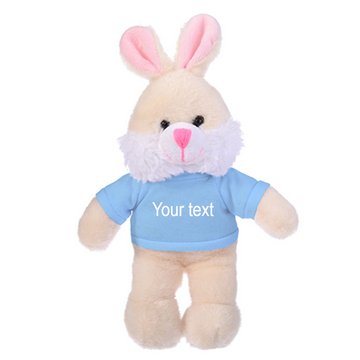 8"Soft Plush Bunny with Tee