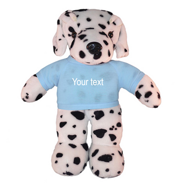 12" Soft Plush Dalmatian with Tee