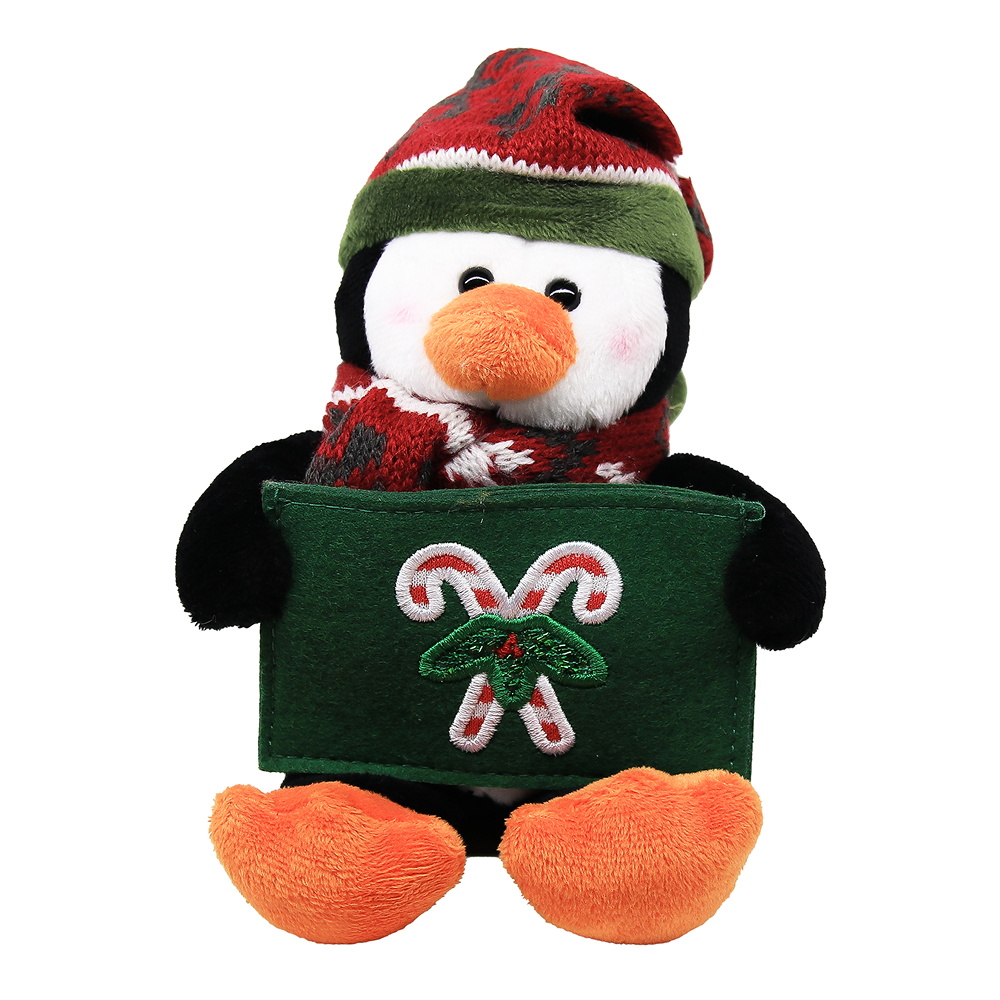 Glittering Holiday Gift card Holder 9" Plush