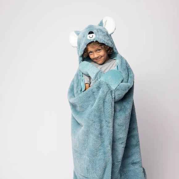 Weighted Koala Hoodie Blanket