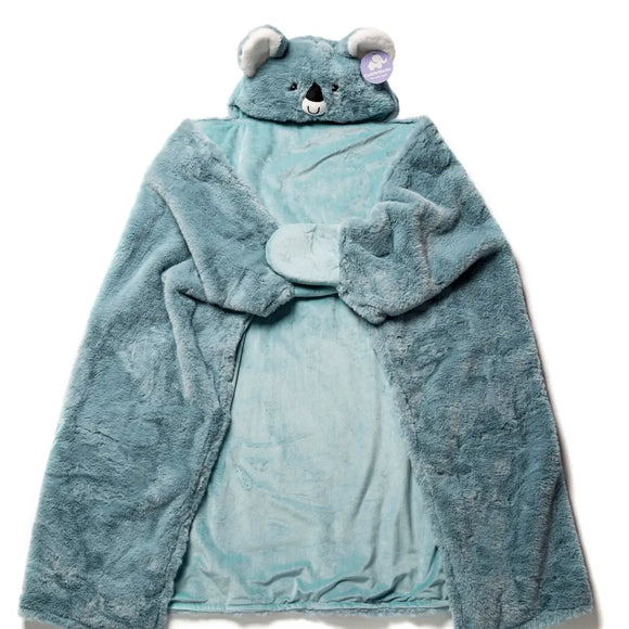 Weighted Koala Hoodie Blanket