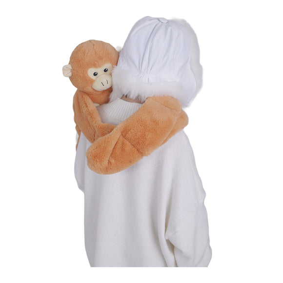 Weighted Plush Monkey Hugger