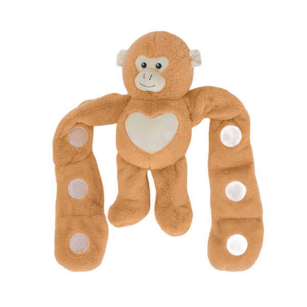 Monkey Sensory Weighted Stuffed Animal Long Arm Cuddler Hugger