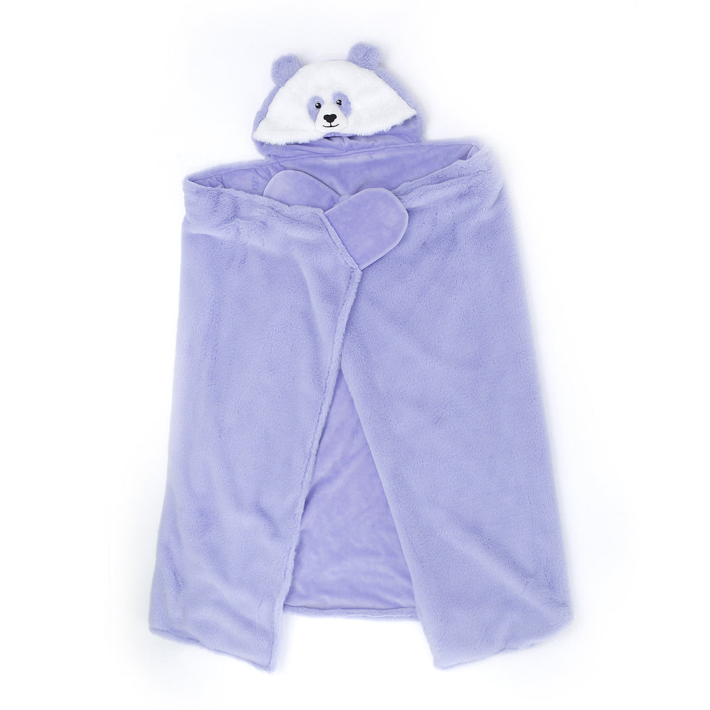 Panda Weighted Hoodie Blanket