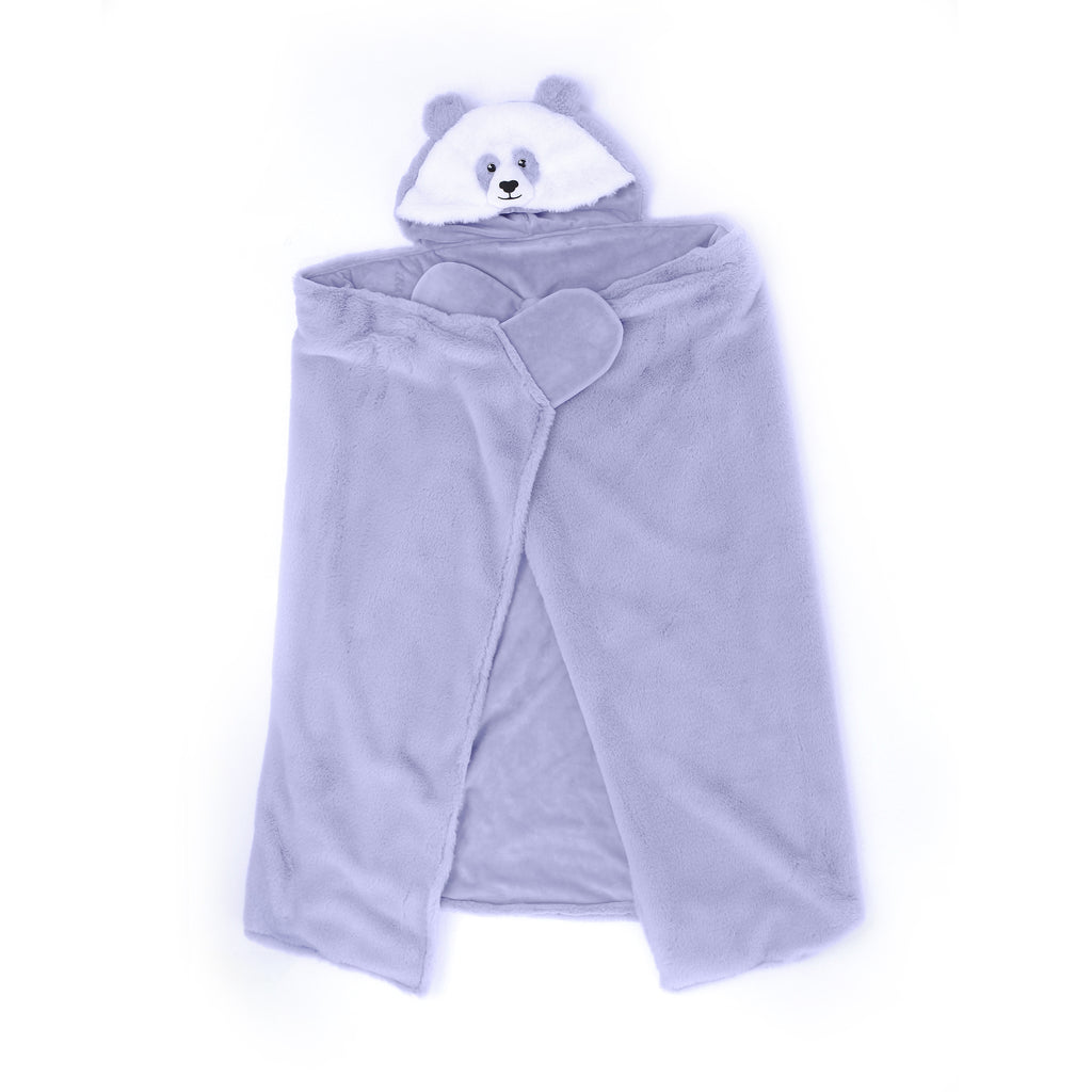 Panda Sensory Weighted Stuffed Animal Robe Hoodie Blanket – Plushland