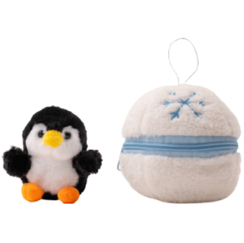 Zip Up Snowball Penguin