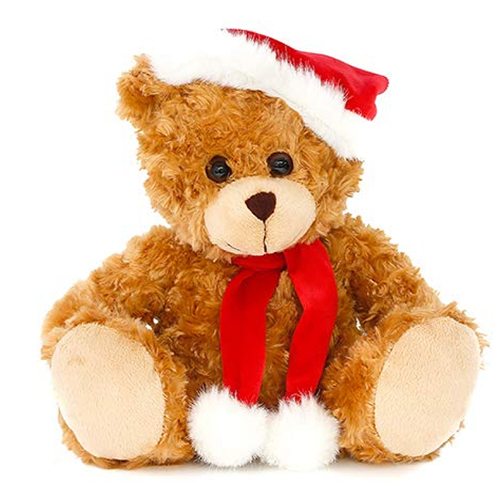 Christmas Mocha Bear 6"