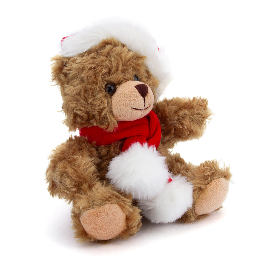 Christmas Mocha Bear 6"