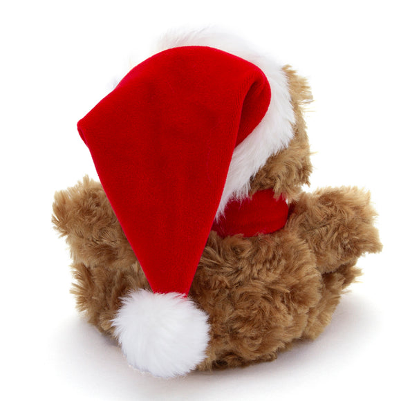Christmas Mocha Bear 6"