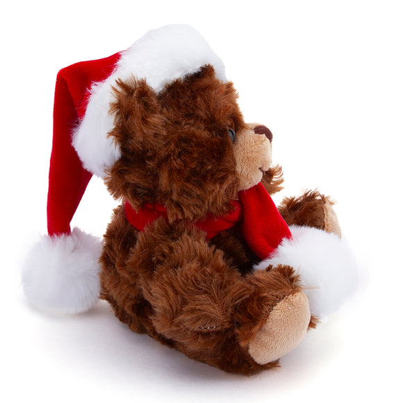 Christmas Chocolate Bear 6"