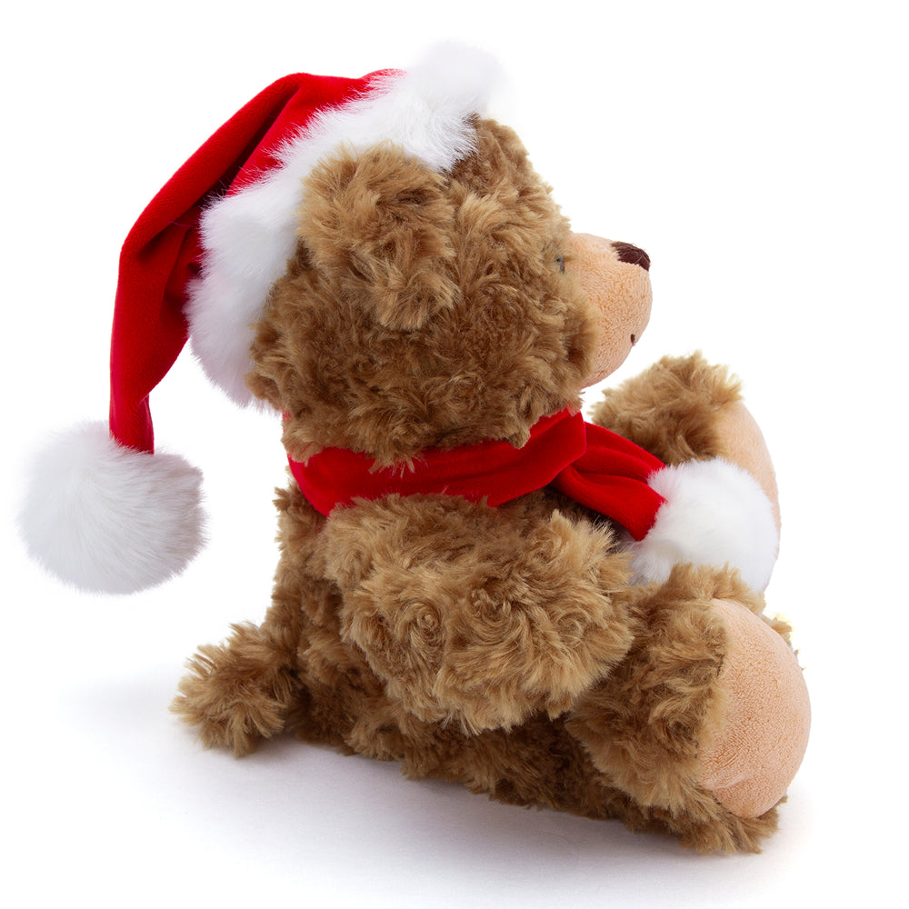 Christmas Mocha Bear 11"