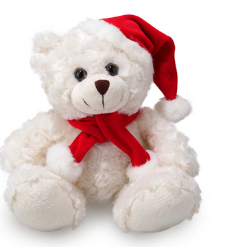 Christmas Cream Bear 11"