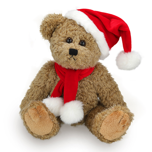 Christmas Oatmeal Bear 11"