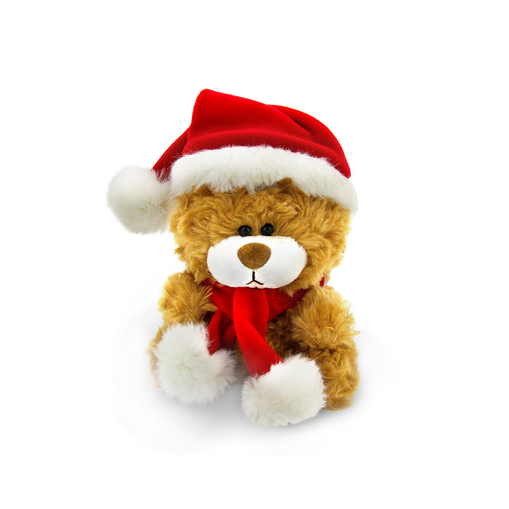 Xmas Qbeba Bear Brown 6''