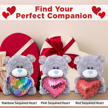 Qbeba Bears with Sequin Heart  6