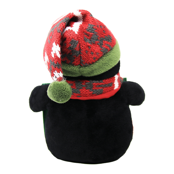 Glittering Holiday Gift card Holder 9" Plush