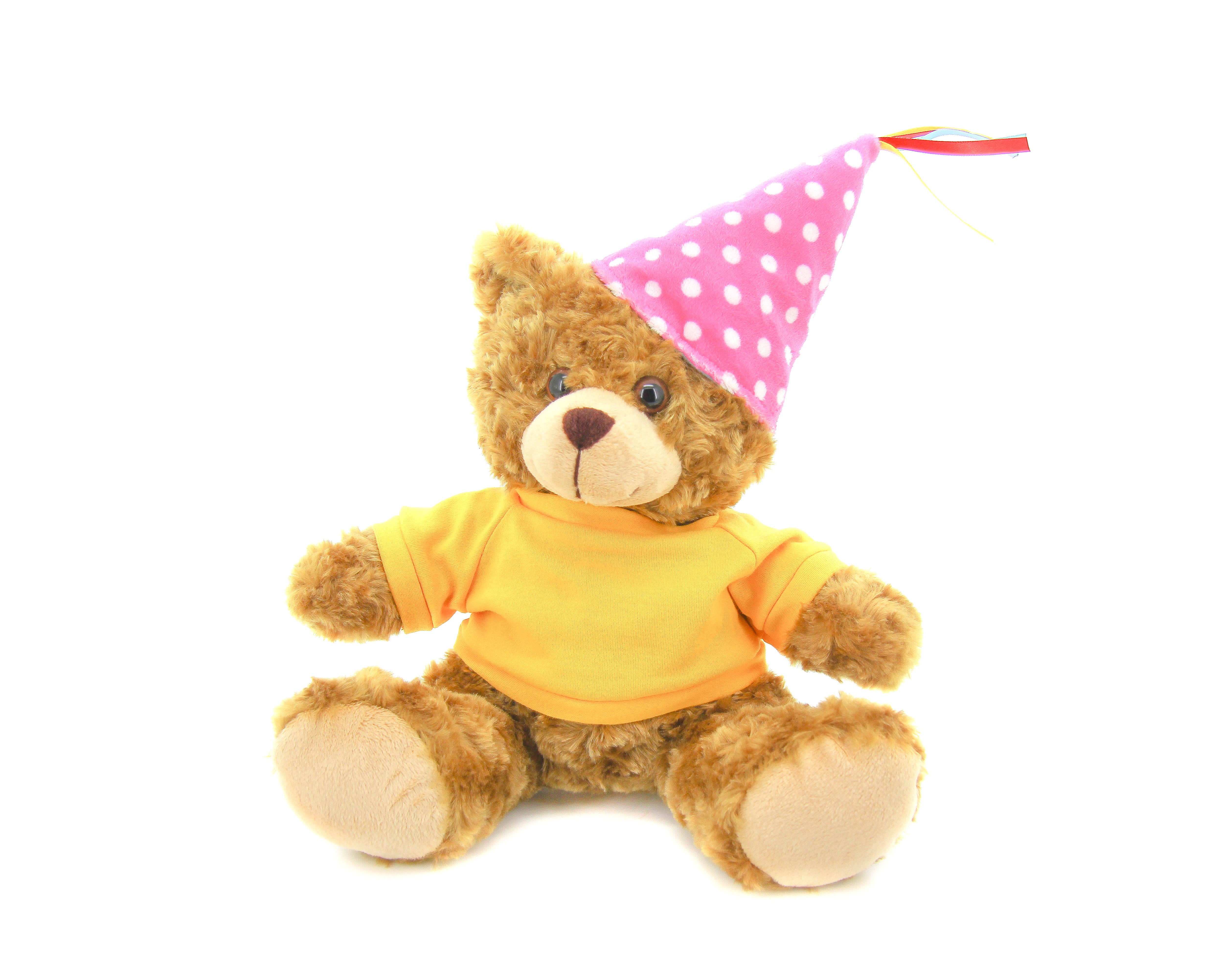 Mocha Bear with Yellow T-Shirt 12" - 0