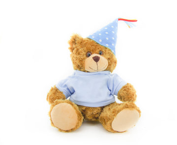 Customized Birthday Bear Blue
