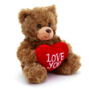 Valentine Mocha Bear 9" – LOVE YOU-2
