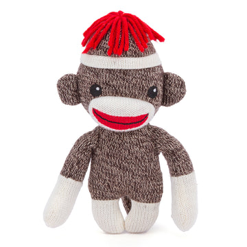 Love Sock Monkey 6'' Brown