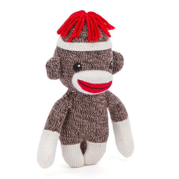 Love Sock Monkey 6'' Brown