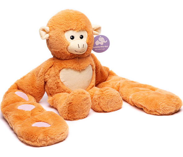 Weighted Plush Monkey Hugger
