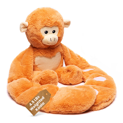 Weighted Plush Monkey Hugger
