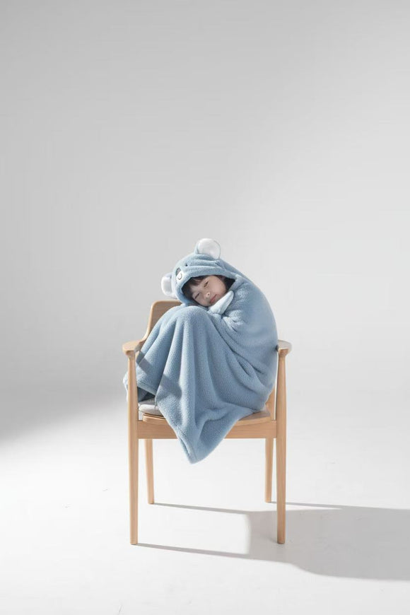Koala Weighted Hoodie Blanket