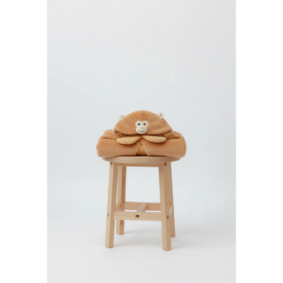 Monkey Weighted Hoodie Blanket