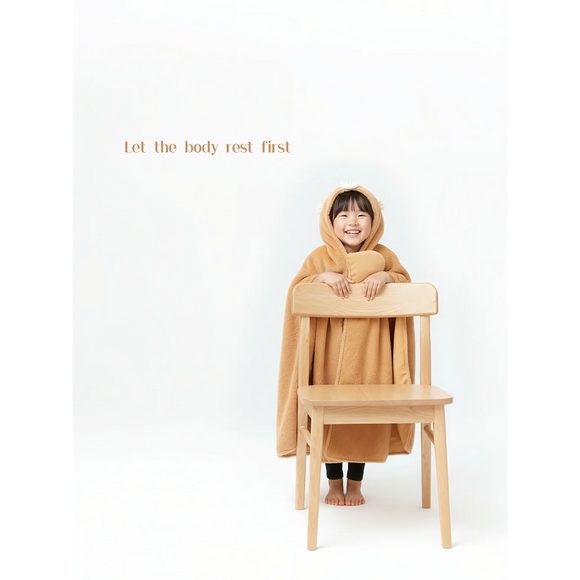 Monkey Weighted Hoodie Blanket