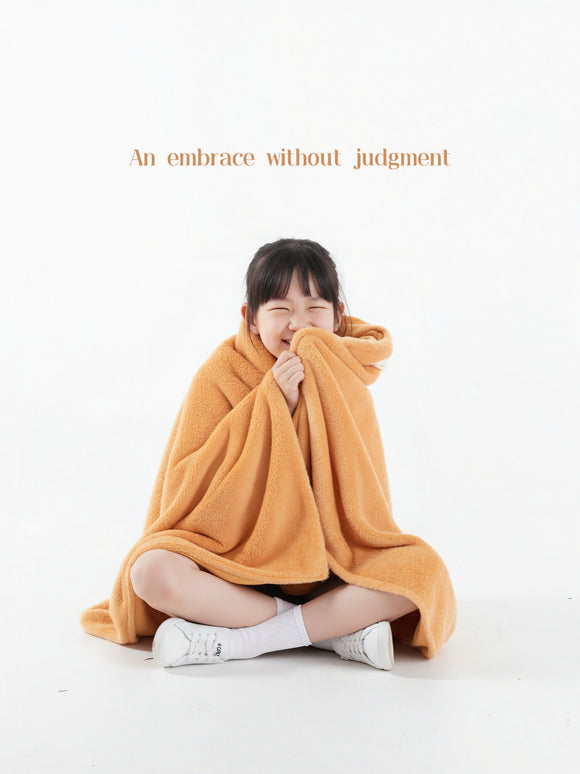 Monkey Weighted Hoodie Blanket