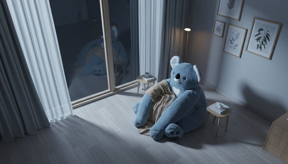 Weighted Koala Bean Bag Sofa