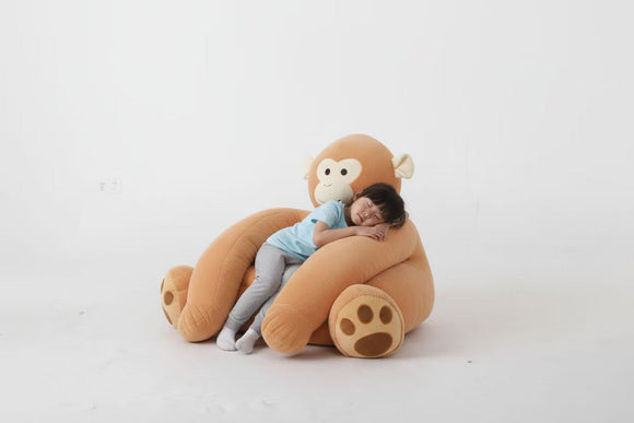 Weighted Monkey Bean Bag Chair