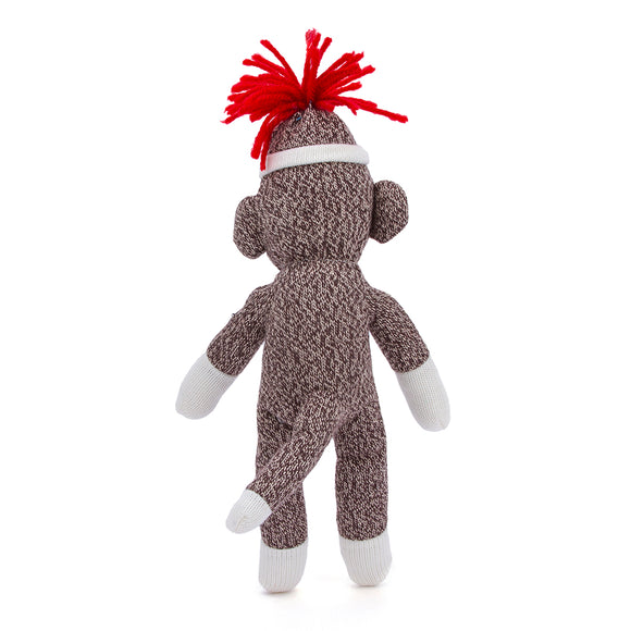 Sock Monkey 8" Brown