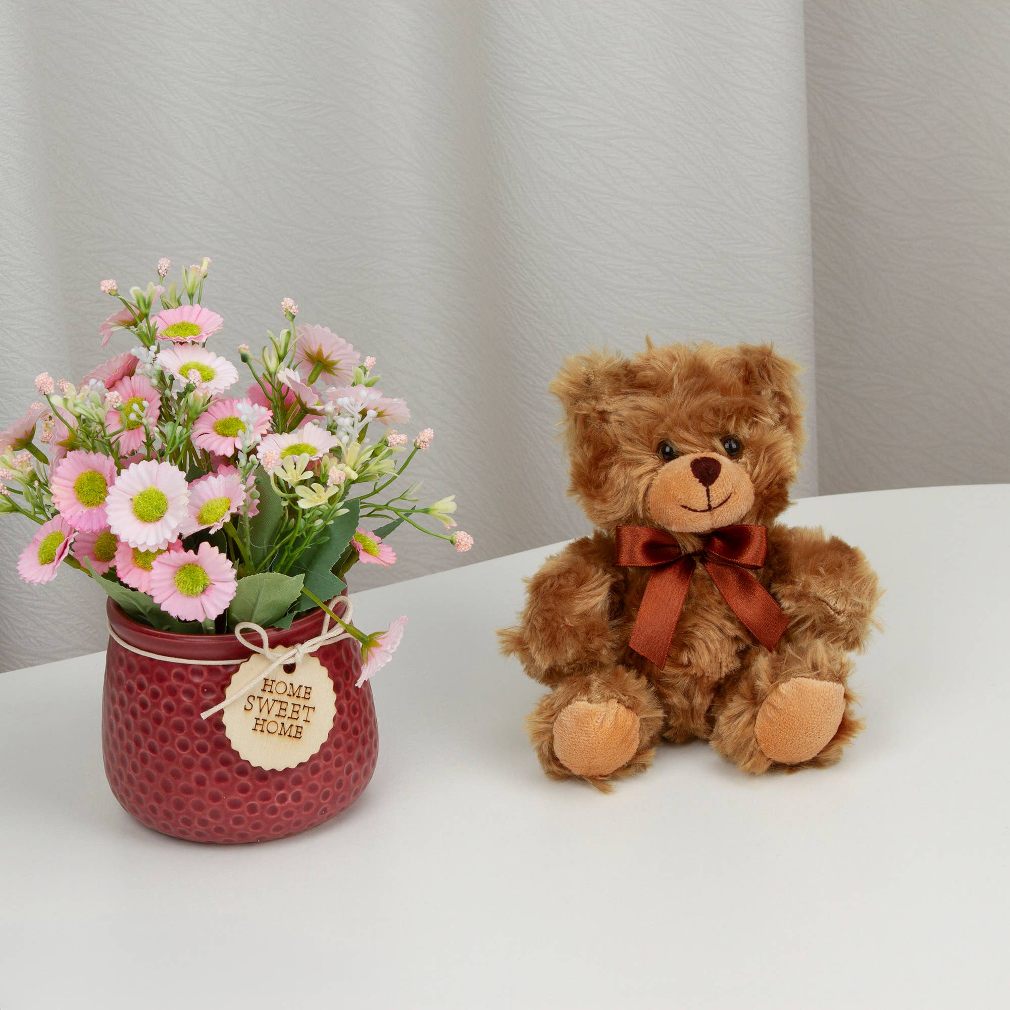 Mocha Sitting Bear 6"