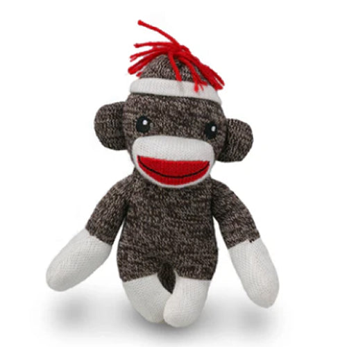 Love Sock Monkey 6'' Brown