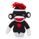 Love Sock Monkey 6'' Black-1