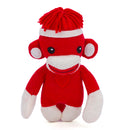 Love Sock Monkey 6'' Red-1